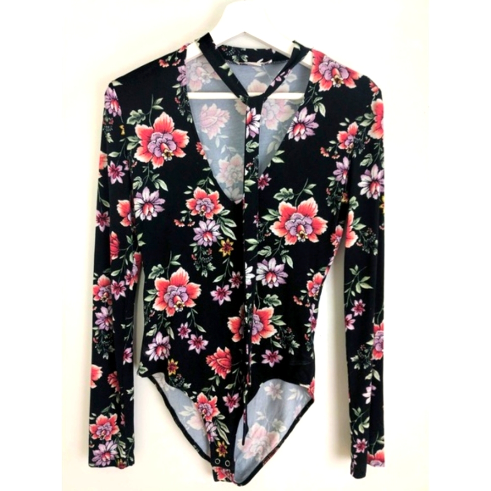 Forever 21 Floral Leotard/ Bo…